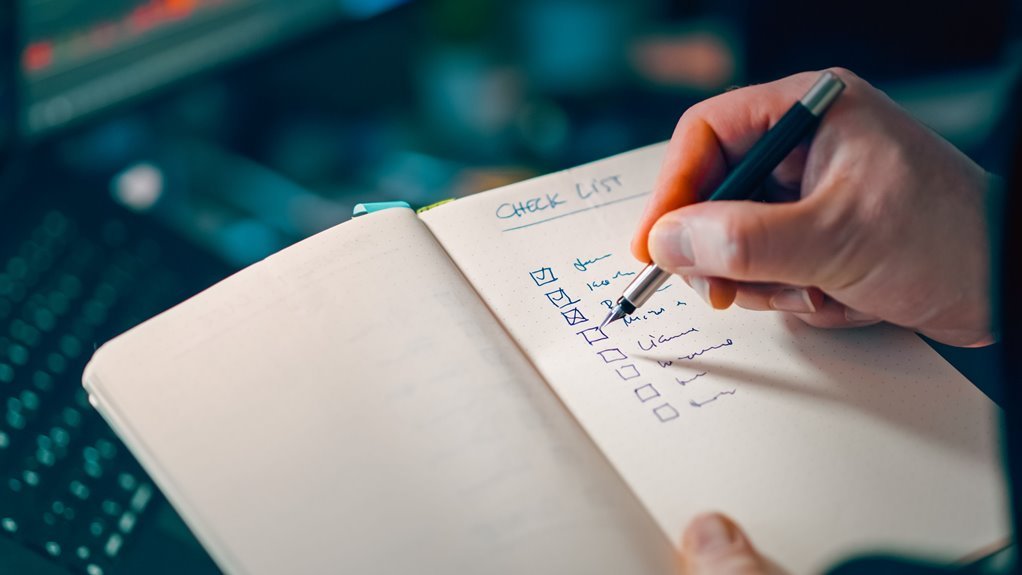 a troubleshooting checklist details